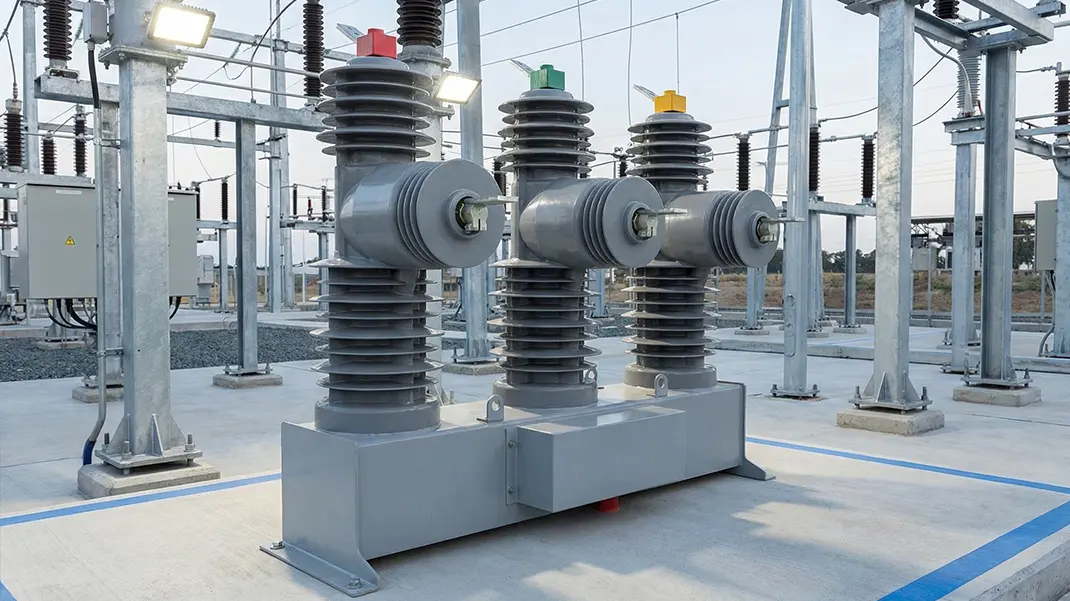 The structure and protection of high-voltage pole-mounted circuit breakers